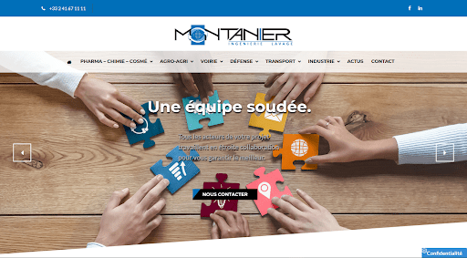 homepage Montanier