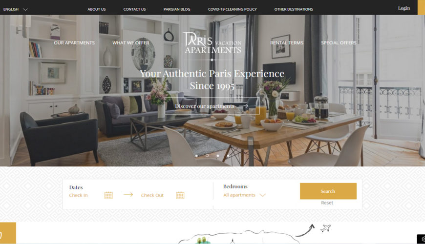 Paris Vacation Apartments - Location appartements meublés à Paris