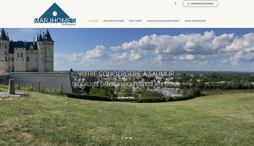 Marjhomes, conciergerie à Saumur