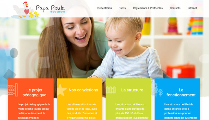 Micro crèche papa Poule