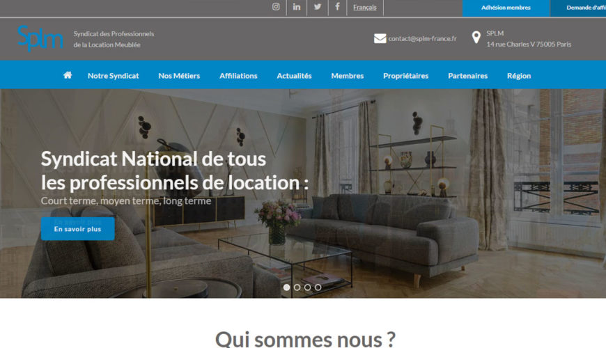 SPLM - Syndicat des Professionnels de la location Meublée