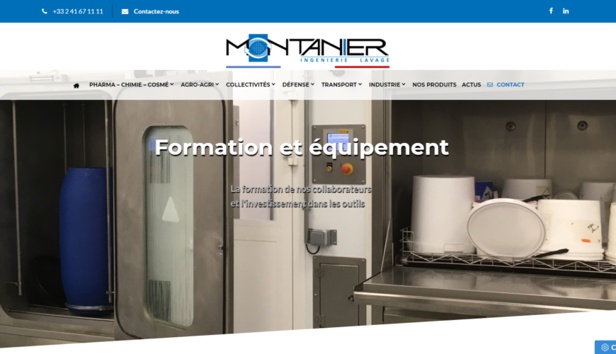 Création du site Montanier