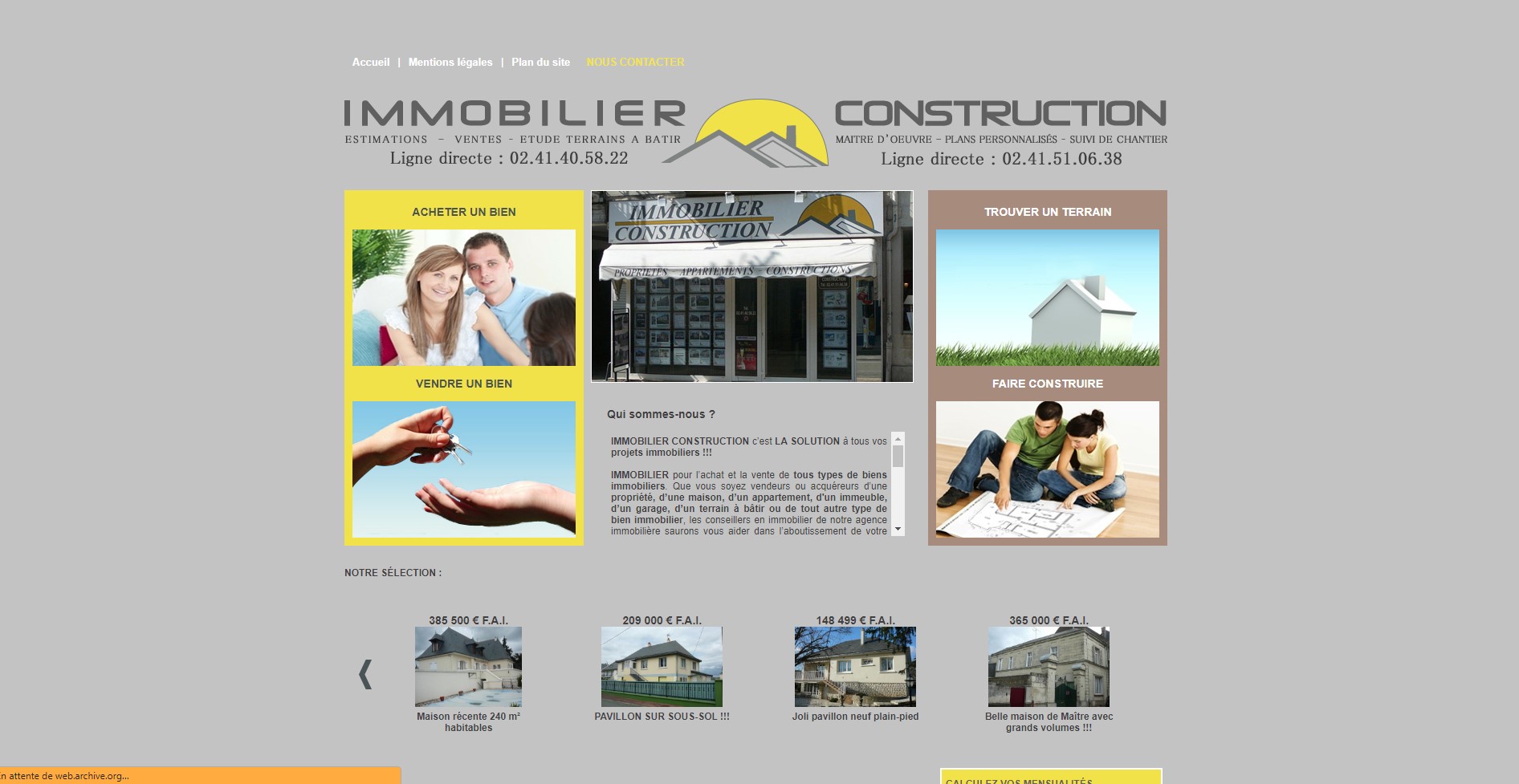 Immobilier Construction – Maitre d’œuvre à Saumur