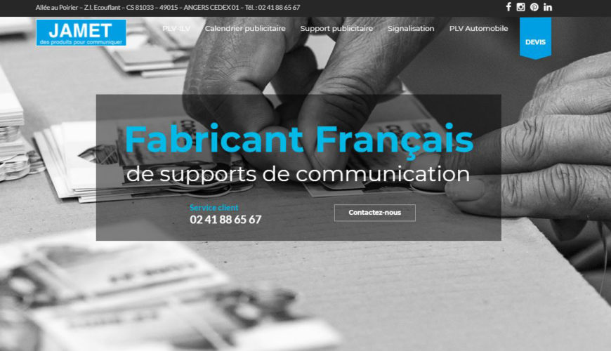 Jamet Communication - PLV et produits de communication