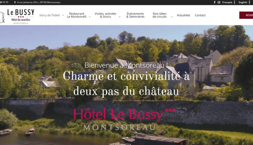 Hôtel Le Bussy à Montsoreau