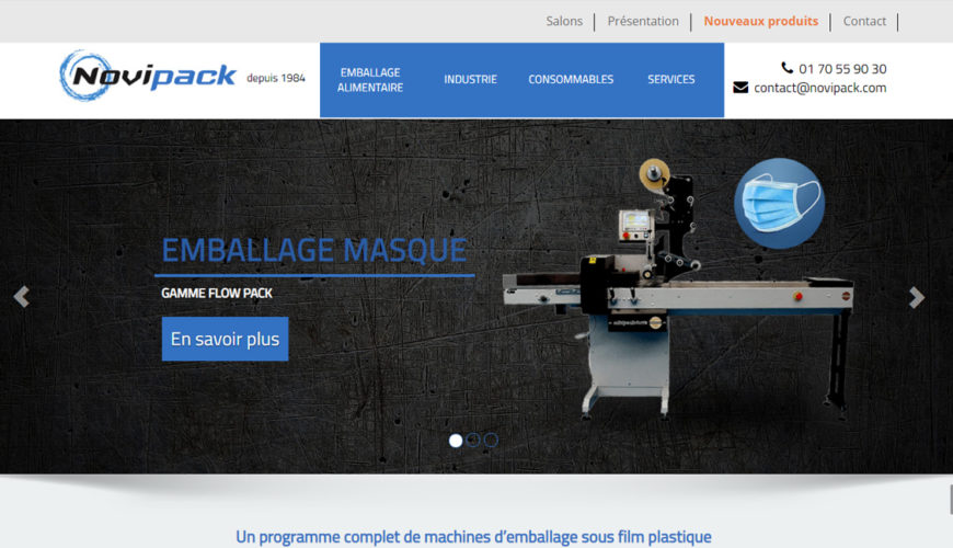 Novipack - Spécialiste de l'emballage industriel