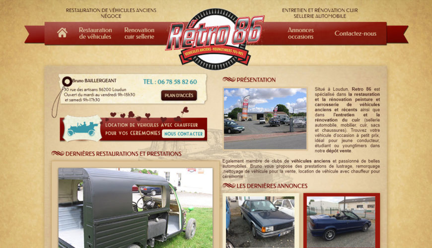 Rétro 86 - Voitures d'occasion et de collection