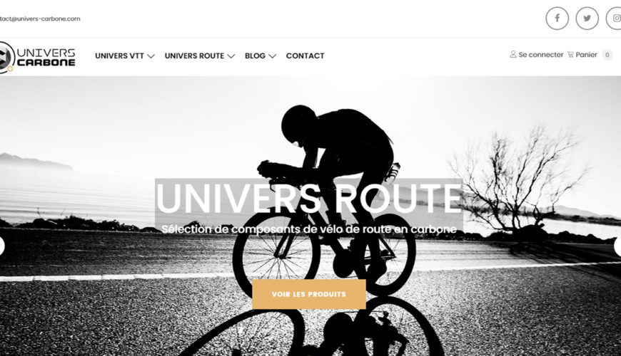 Site e-commerce univers Carbone