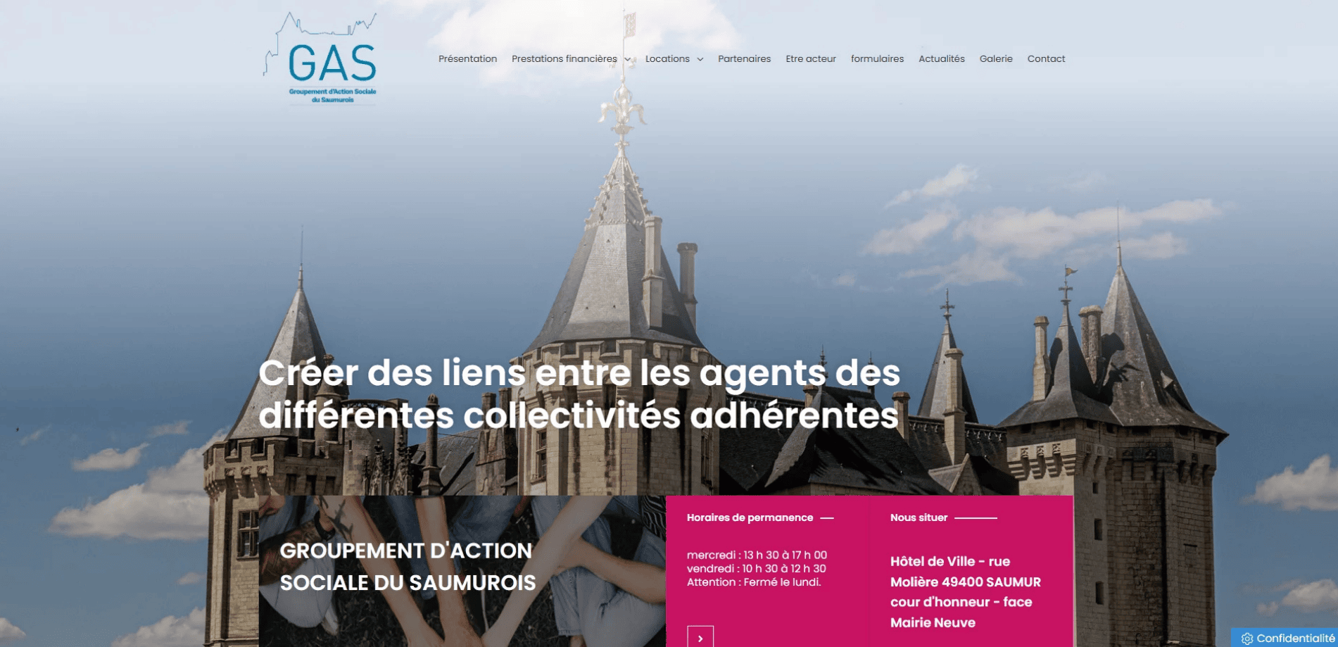 Groupement d’Action Social de Saumur