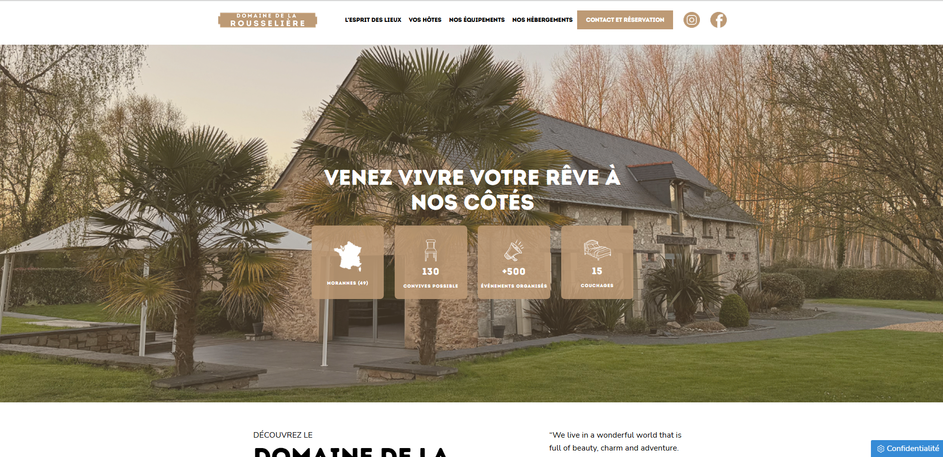 Domaine de la Rousselière