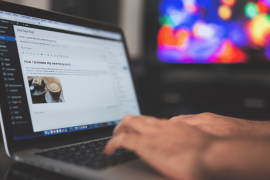 interface wordpress ordinateur