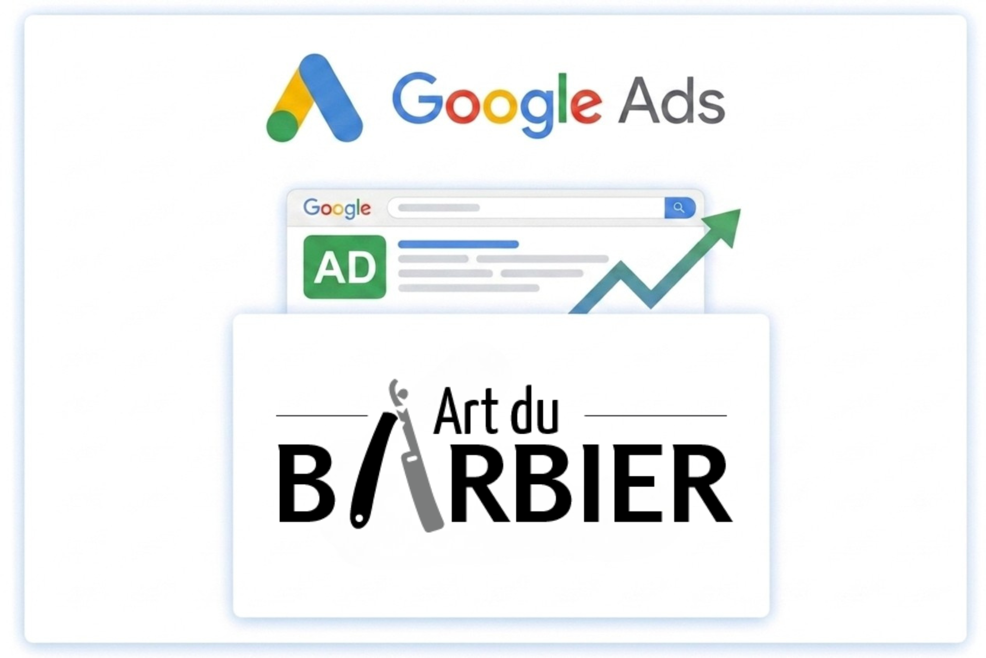 Campagnes Google Ads – Art du Barbier